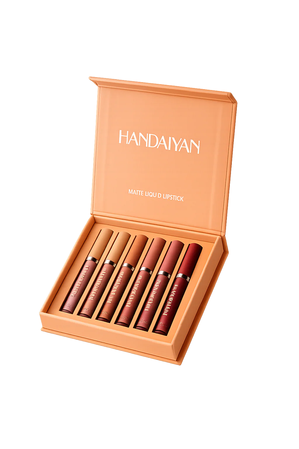 LABIALES NUDE SET DE 6 PIEZAS