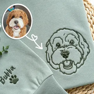 Sudadera Personalizada Perros Verde
